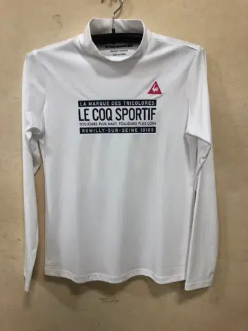 르꼬끄 스포르티브 여성 골프 하이넥 셔츠 LL