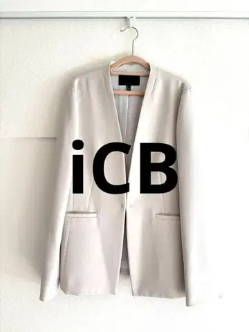 라이트 그레이 노카라 자켓