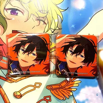 TRIP 캔뱃지 히다카 호쿠토 2점