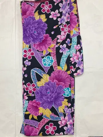 세탁 가능한 이중 기모노 코몬 L 사이즈