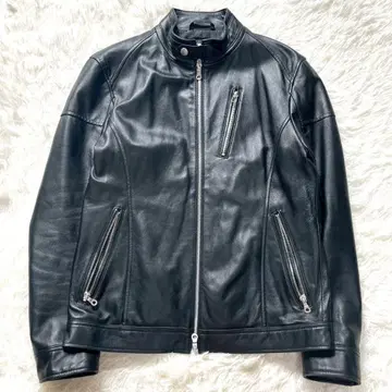 명작 래틀트랩 싱글 라이더 램 가죽 양가죽 블랙