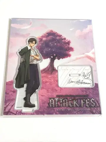 진격의 거인 AttackFes 아크릴 스탠드 리바이