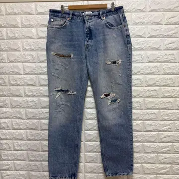 ZARA 남성용 리메이크 청바지 EUR46