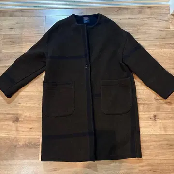 GALLEGO DESPORTES 더블 페이스 노카라 코트