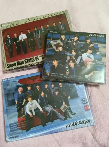 Snow Man 음고지신 3형태 세트 Blu-ray
