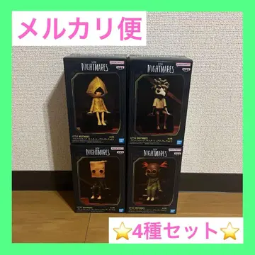 리틀 나이트메어 모니터 탑 피규어 4체 세트