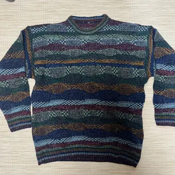 vintage unknown 총무늬 니트