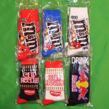 아메캐릭터 양말 삭스 낱개 판매 성인용 프리 LEGO M&M 레드불