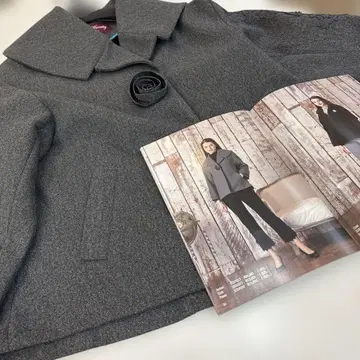 새상품 슈퍼뷰티 숏코트 44 빅 사이즈