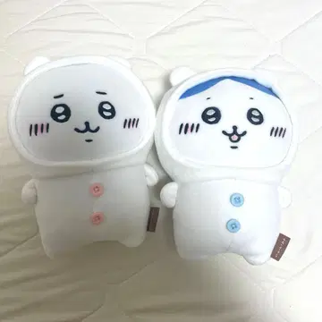 치이카와 (먼작귀) 곰을 쓴 봉제 인형 2종