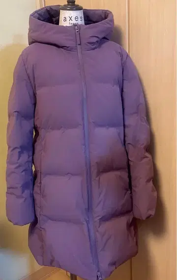 UNIQLO 심리스 다운 퍼플