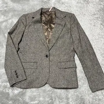 브라운 테일러드 자켓 사이즈 42