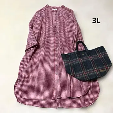 새상품급 써니클라우드 코튼 린넨 셔츠 원피스 빅 사이즈 3L