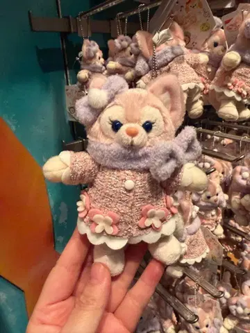 리나벨 봉제 인형 배지 2025 크리스마스