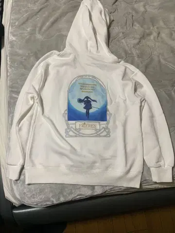 GU 프리렌 후드티 M 화이트