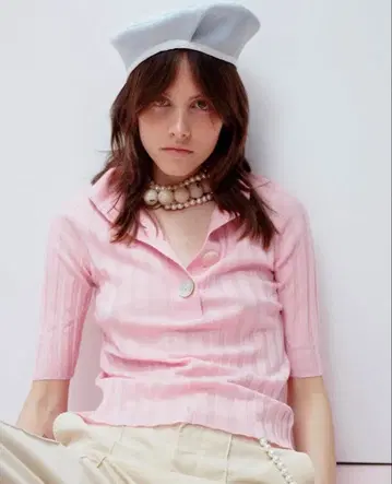 Nackiye 슈가 니트 폴로 ronherman