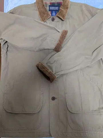 랜즈 엔드 커버올 헌팅 자켓 90s L 사이즈