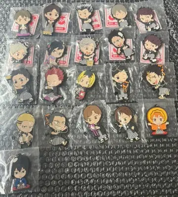 하이큐!! 큥캐러 제일복권 설날 러버 스트랩