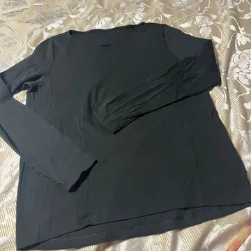 미사용 새상품 코시노 히로코 코튼 100% 스트레치 긴팔 T셔츠