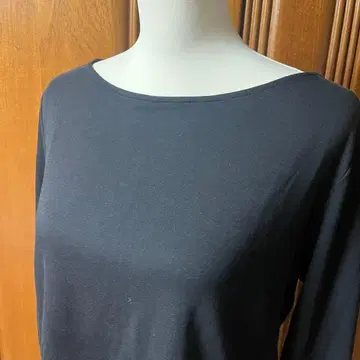 미사용 새상품 코시노 히로코 코튼 100% 스트레치 긴팔 T셔츠