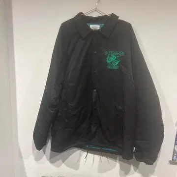 블랙 나일론 자켓 YOUNGER SOULS