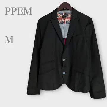 PPFM 테일러드 자켓 블랙 M 스컬 봄/가을