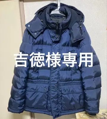 유니클로 다운 자켓 L 네이비