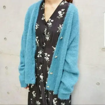 AURALEE x IENA 모헤어 가디건