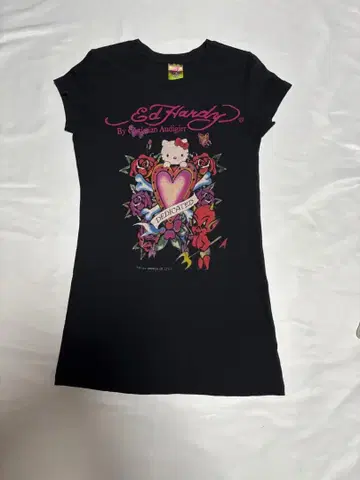 에드하디 ed hardy 키티 산리오 콜라보 T셔츠