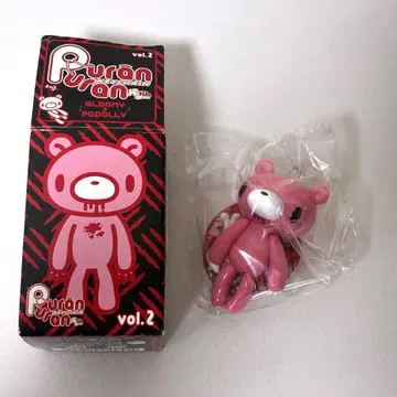 그루미 플란플란 키체인 핑크 키링 마스코트