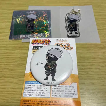 하타케 카카시 굿즈 세트