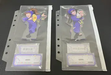 닌타마 란타로 30주년 원화전 샤봉(비눗방울) 아크릴 스탠드 4개 세트