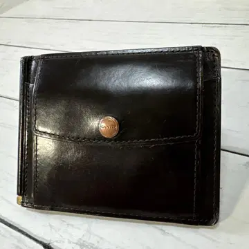 GANZO 간조 머니클립 동전 지갑 카드 케이스 가죽