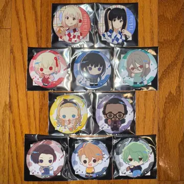 리코리스 리코일 트레이딩 캔뱃지 전 10종류 컴플리트 세트