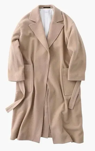 새상품 ATON PURE CAMEL MOSSA TENNIS COAT 코트