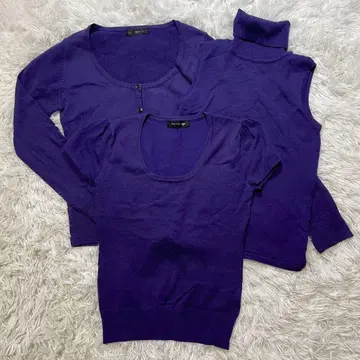 디즈이투아쥬 가든 반팔 니트 탱크탑 3종 세트 사이즈 M