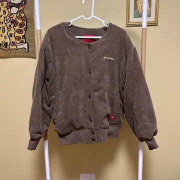 Dickies 브라운 맨투맨 자켓