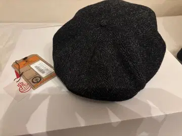 스텔코프스키 피키 블라인더스 해리스 트위드 블랙 헤링본