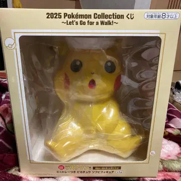 포켓몬 제일복권 라스트원상 미니 트레이 포함 피카츄 소프트 비닐 피규어