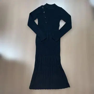 LIP SERVICE 아지메 버튼 머메이드 니트 원피스