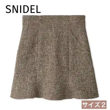 snidel 헤므프레아스카 숏 팬츠 브라운 2 사이즈