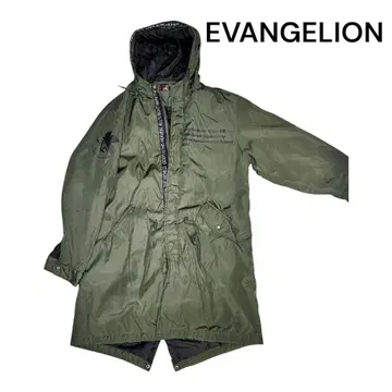EVANGELION 에반게리온 모즈 코트 카키 맥 하우스