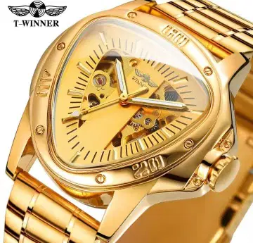 T-WINNER 골드 자동 시계
