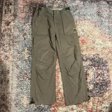90s Baggy Nylon Military Cargo Pants