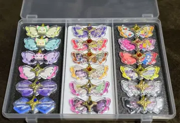 키라룬 리본 수납 케이스 18개 수납 너와 아이돌 프리큐어