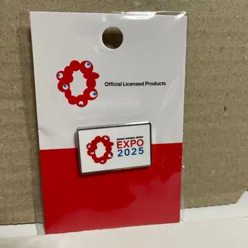 EXPO2025 핀 배지 로고 마크 요코