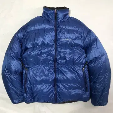 몽벨 알파인 다운 자켓 블루 y2k