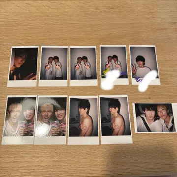 오니상즈 러브 폴라로이드풍 사진 사인 포함 있음