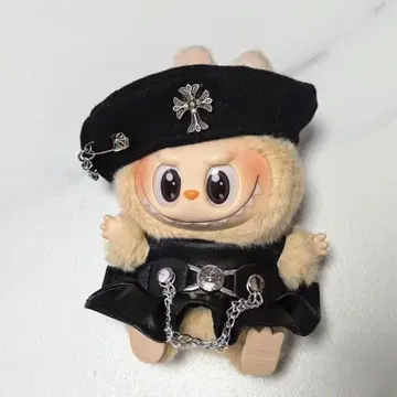 labubu 봉제 인형 착용 의류 원피스 2세트