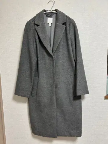 [ H&M ] 그레이 체스터 코트
